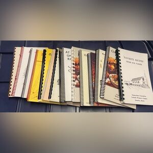 LOT of 15 Vintage Cookbooks from AB, BC, SK, NS